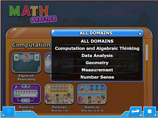 Math PK-1 Interface