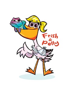 Pelly and Fresh characters