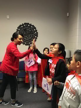 Red Cape Central ES High Five - Lindsay Henderson