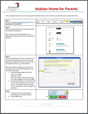 Istation parent letter