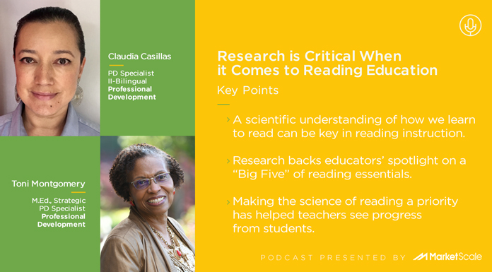 Photo of Podcast: Research Is Critical to Reading Education